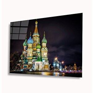 Şehir Mimari Cam Tablo 50x70 cm