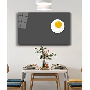 Yumurta Cam Tablo Egg 36x23 cm