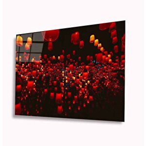 Işıklar Cam Tablo 36x23 cm