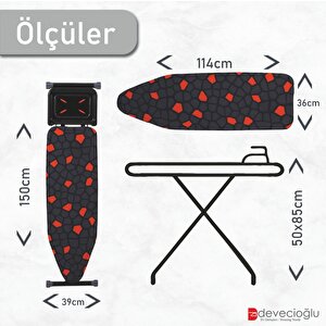 Devecioğlu Comfort Ütü Masası Mm340