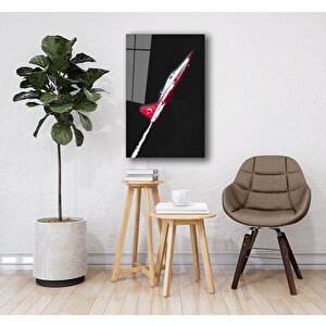 Türk Uçakları Cam Tablo 50x70 cm