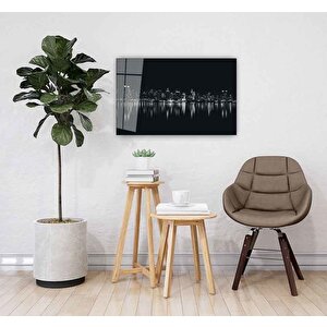 Gece Cam Tablo 36x23 cm
