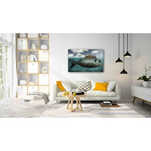 Sualtı Cam Tablo 50x70 cm