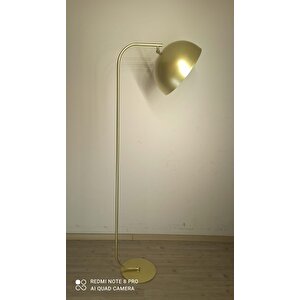 Rys Retro Metal Dekoratif Rustik Mafsallı Gold Rustik Köşe Lambası Başlık Çap:40 Cm