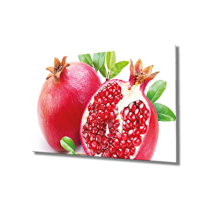 Nar Cam Tablo Pomegranate Art 36x23 cm