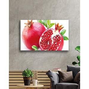 Nar Cam Tablo Pomegranate Art 36x23 cm