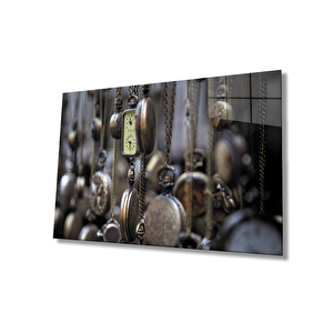 Köstekli Saat Buckle Clock 90x60 cm
