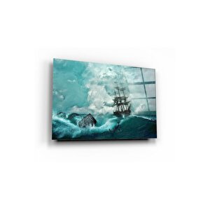 Fırtına Cam Tablo 50x70 cm
