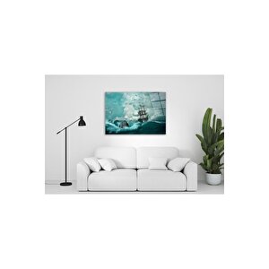 Fırtına Cam Tablo 50x70 cm