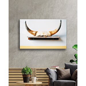Boynuz Cam Tablo 50x70 cm