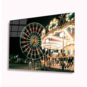 Lunapark Cam Tablo 36x23 cm