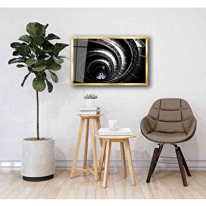Soyut Cam Tablo 50x70 cm