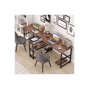 240 Cm Bilgisayar Masası, Ekstra Uzun İki Kişilik Bilgisayar Masa, Oyun Masa 500-c