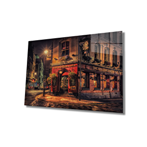 Sokak Cam Tablo 36x23 cm