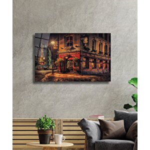 Sokak Cam Tablo 36x23 cm