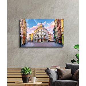 Sokak Cam Tablo Street 50x70 cm