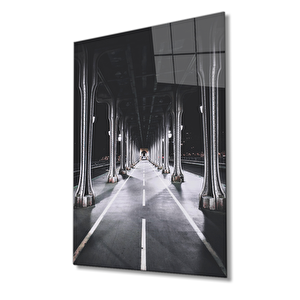Sokak Cam Tablo Street 50x70 cm