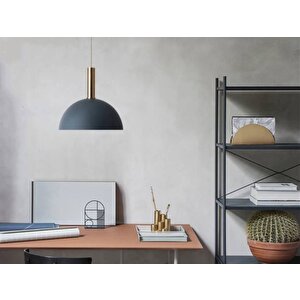 Retro Beyaz Metal Dekoratif Tekli Kafe Mutfak Aydınlatma Avize Çap:40 Cm
