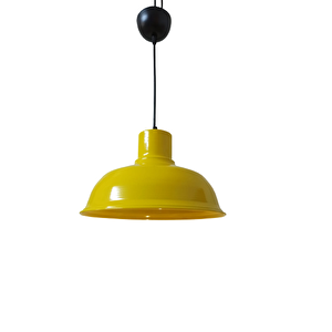 Rys Retro Metal Sarı Dekoratif Tekli Sarkıt Avize Cafe Mutfak Aydınlatma Çap:30 Cm