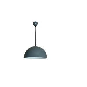 Dylight Retro Gri Metal Dekoratif Tekli Kafe Mutfak Aydınlatma Avize Çap:30 Cm