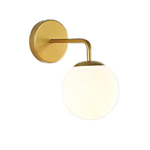 Ryslight Eskitme Kaplama Modern Opal Camlı Dekoratif Rustik Duvar  Aplik