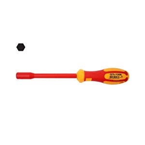 8 Mm 1000 Volt Vde İzoleli Lokma Tornavida G07-080-125