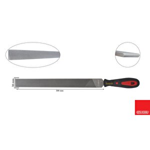 300 Mm 12" Saplı Standart Lama Eğe İnce Diş J55-312h