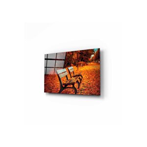 Sonbahar Cam Tablo 60x90 cm