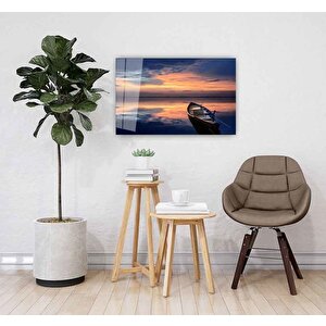 Kayık Cam Tablo 50x70 cm