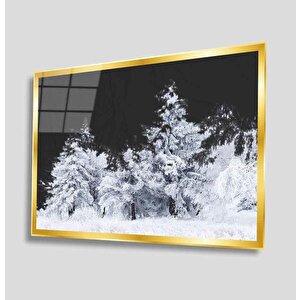 Soyut Cam Tablo 50x70 cm