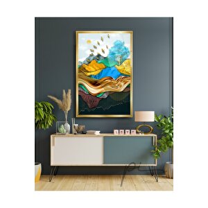 Dağlar Cam Tablo 50x70 cm