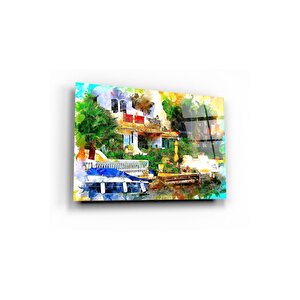 Yağlı Boya Cam Tablo 50x70 cm