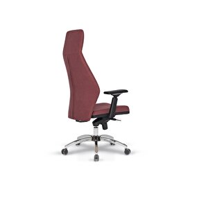 Zois Müdür Koltuğu Senkron Mekanizmalı 4d Hareketli Kol Krom Yıldız Ayaklı