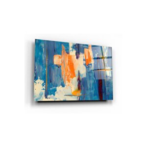 Soyut Desen Cam Tablo 50x70 cm