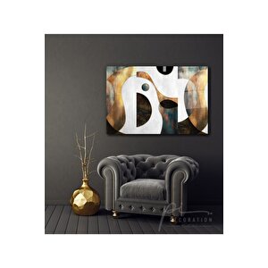 Soyut Desen Cam Tablo 50x70 cm