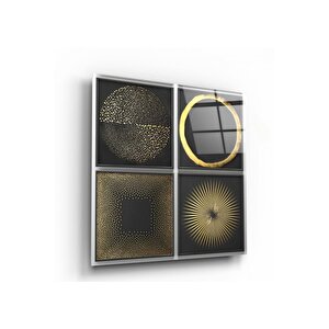 Desenler Cam Tablo 30x30 cm