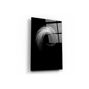 Minimal Desenler Cam Tablo 50x70 cm