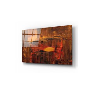 Soyut Desenler Cam Tablo 50x70 cm