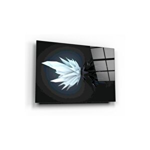 Minimal Desenler Cam Tablo 50x70 cm