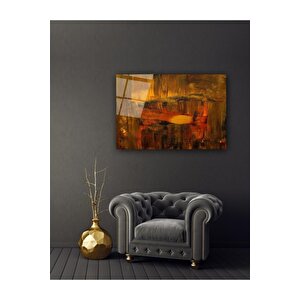 Soyut Desenler Cam Tablo 60x90 cm