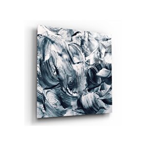 Soyut Desenler Cam Tablo 30x30 cm