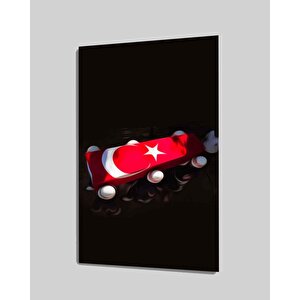 Türklük Cam Tablo 36x23 cm