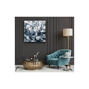 Soyut Desenler Cam Tablo 50x50 cm