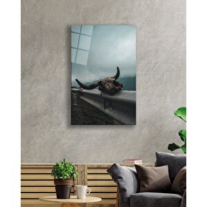 Boynuz Cam Tablo 50x70 cm