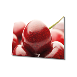 Kiraz Cam Tablo Cherry 36x23 cm