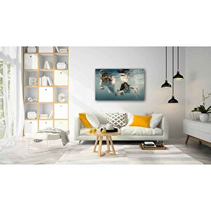 Sualtı Cam Tablo 110x70 cm