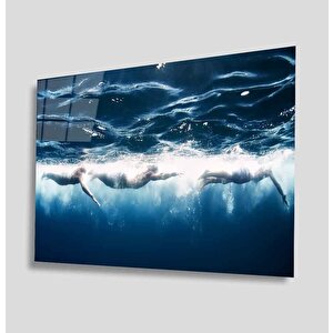 Sualtı Cam Tablo 50x70 cm
