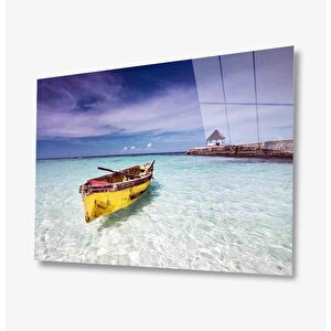 Sualtı Cam Tablo 36x23 cm