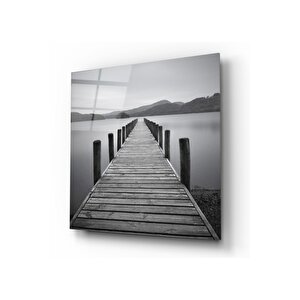 Iskele Cam Tablo 30x30 cm