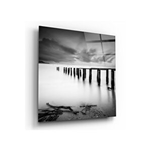 Iskele Cam Tablo 50x50 cm